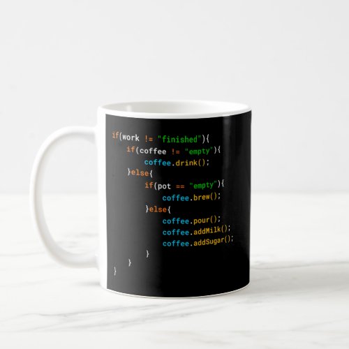 Java Programmer Coffee Coding For Coders Coffee Mug