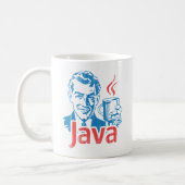 Java Programmer Gift Coffee Mug (Left)