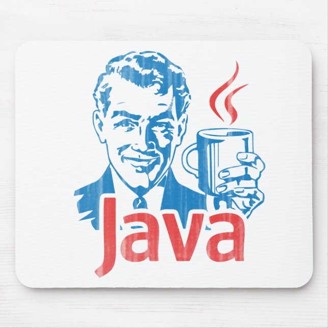 Java Programmer Gift Mouse Pad (Front)