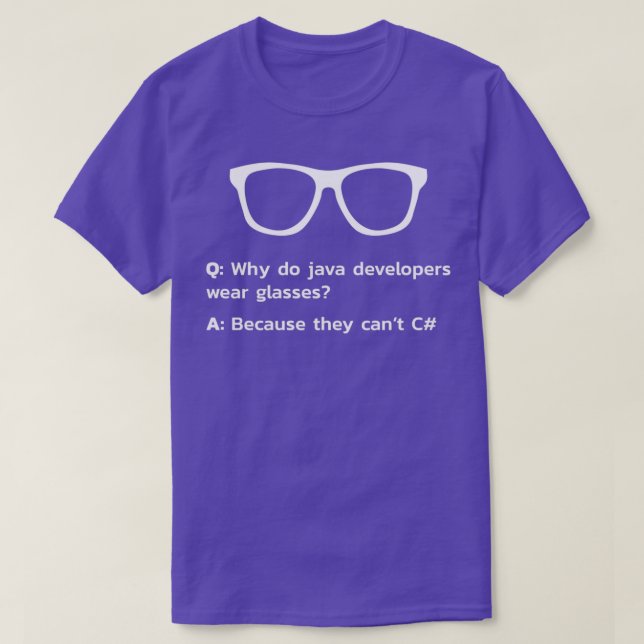 Java Pun Developer T-Shirt (Design Front)