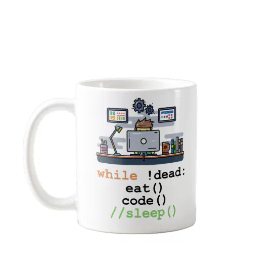 Java Script Coffee Coding Mug