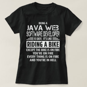 Java Web Software Developer T-Shirt