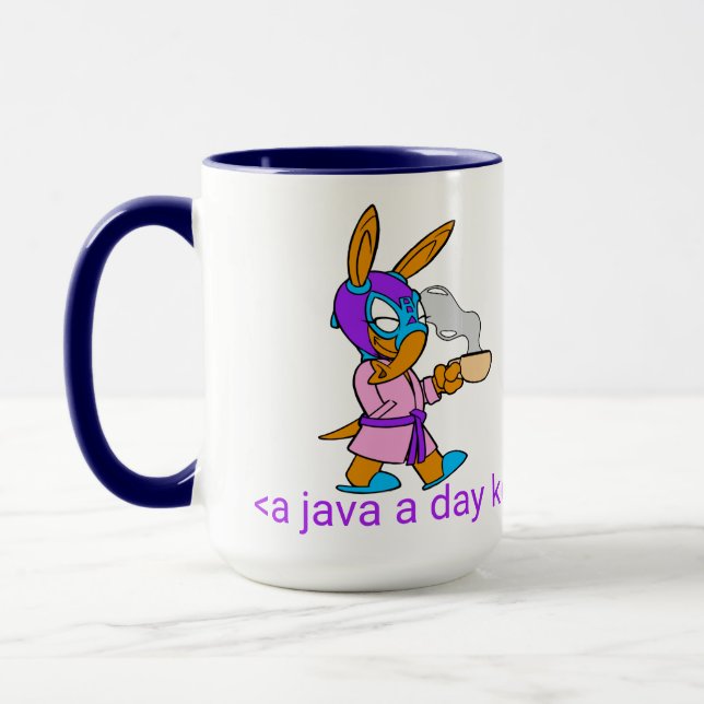 Java with Erron Coffee Mug (Left)