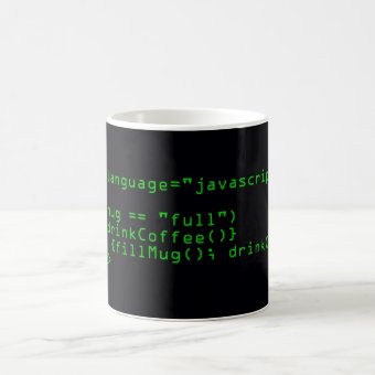JavaScript Coffee Mug | Zazzle
