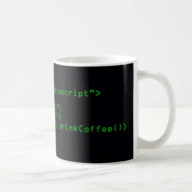 JavaScript Coffee Mug | Zazzle