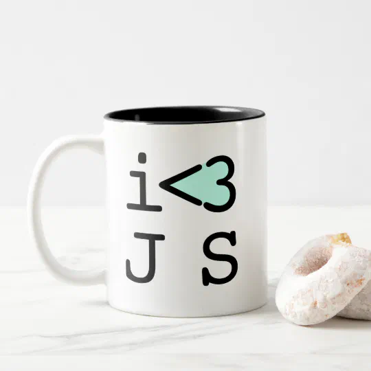 JavaScript Coffee Mug (#c0ffee break)