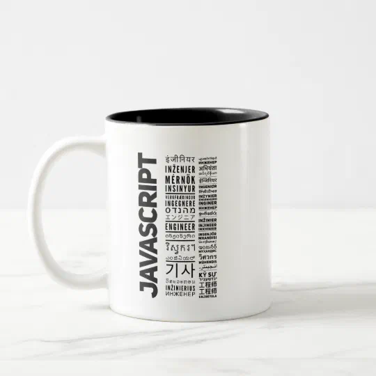 Javascript Engineer Two-Tone Coffee Mug