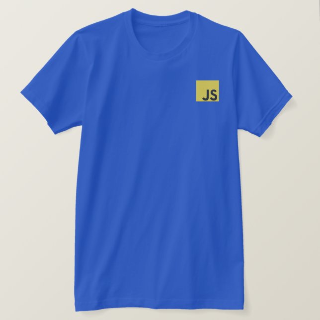 JavaScript Logo T-Shirt (Design Front)