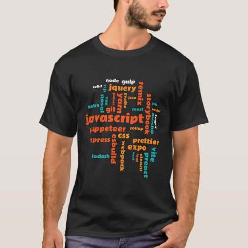 Javascript _ Software Developer Frontend Engineer  T_Shirt