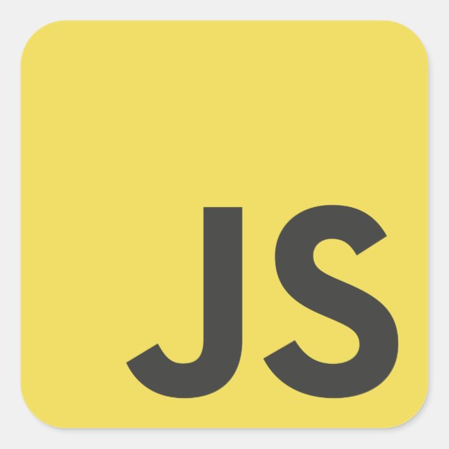 Javascript Sticker (Front)