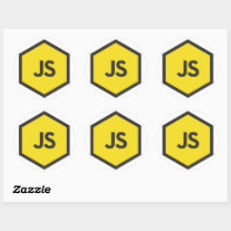 Javascript Sticker -js stickers | Zazzle