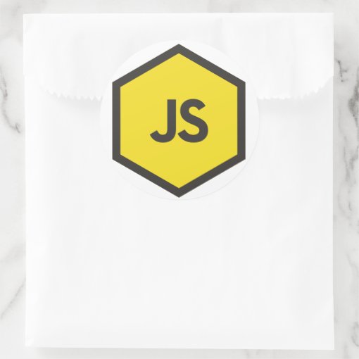 Javascript Sticker -js stickers | Zazzle