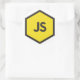 Javascript Sticker -js stickers | Zazzle