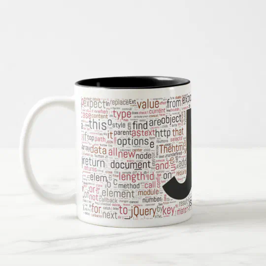 javascript word cloud mug