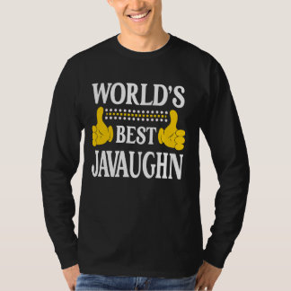 Javaughn Personal Name First Name World's Best Jav T-Shirt