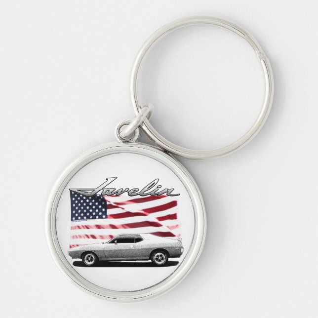 Javelin AMX muscle car Keychain (Front)