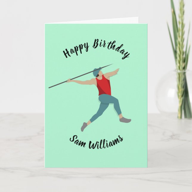 Javelin Card (Front)