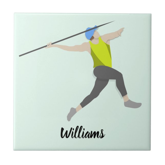 Javelin Ceramic Tile (Front)