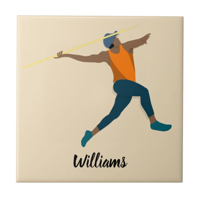 Javelin Ceramic Tile (Front)