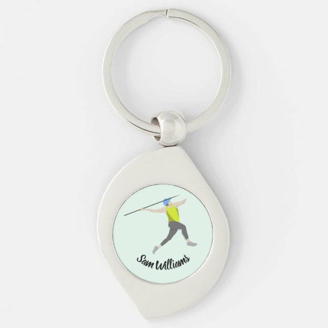 Javelin Keychain (Front)