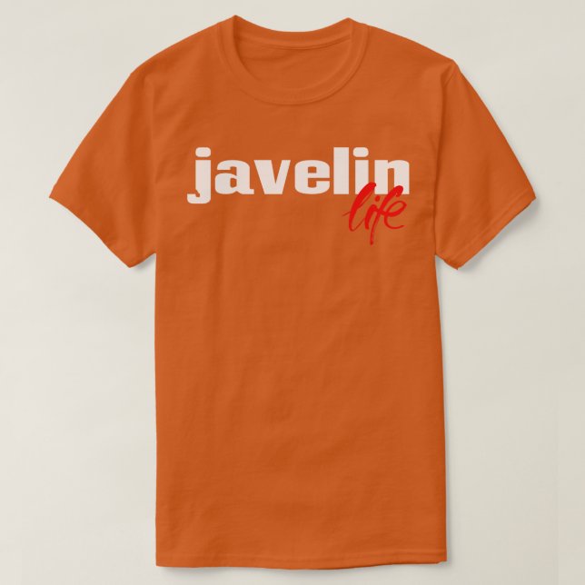 Javelin Life 1 T-Shirt (Design Front)