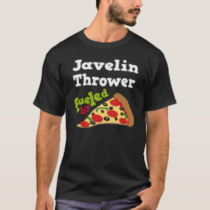 Javelin Thrower (Funny) Pizza T Shirt
