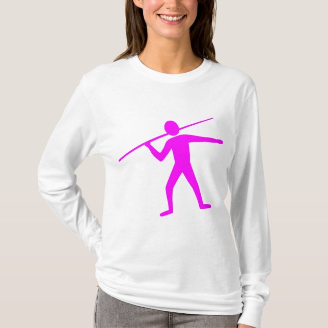 Javelin Trower - Magenta T-Shirt (Front)