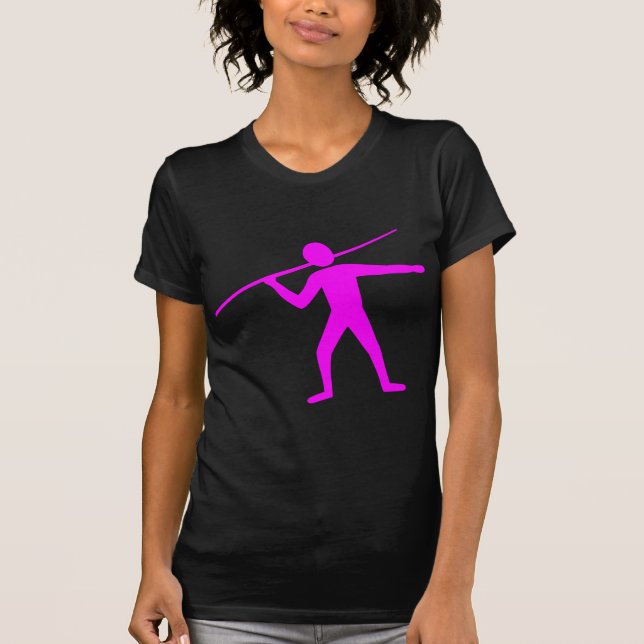 Javelin Trower - Magenta T-Shirt (Front)