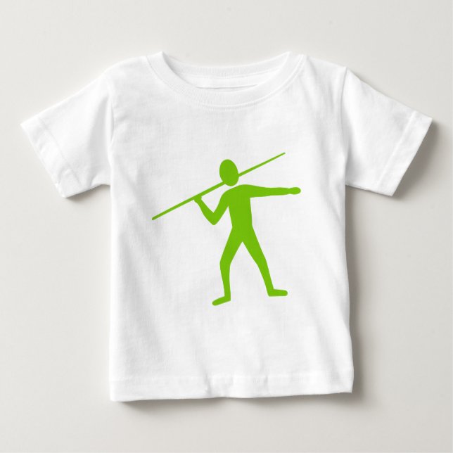 Javelin Trower - Martian Green Baby T-Shirt (Front)