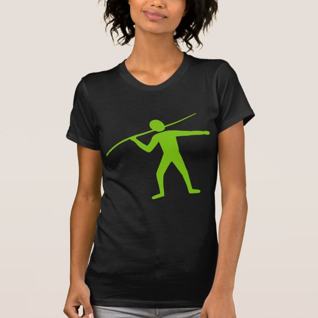 Javelin Trower - Martian Green T-Shirt (Front)