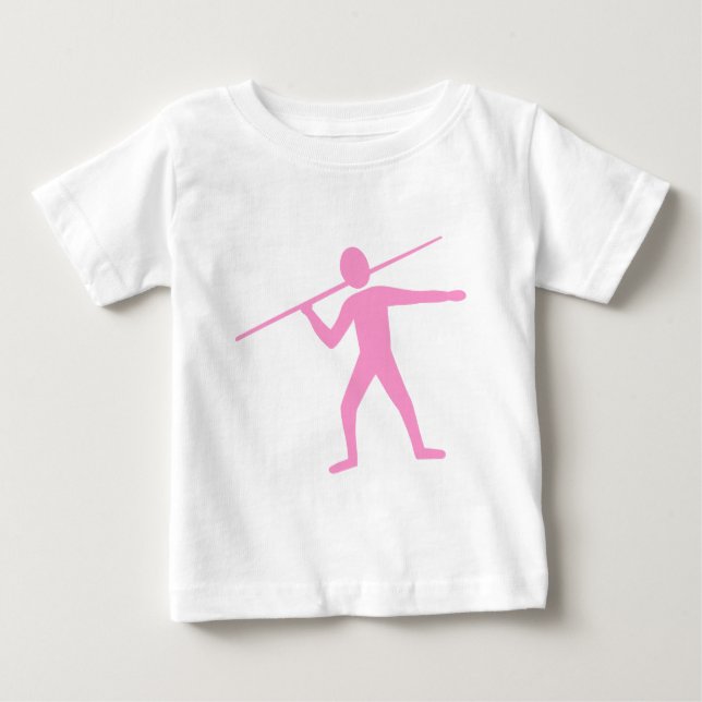 Javelin Trower - Pink Baby T-Shirt (Front)