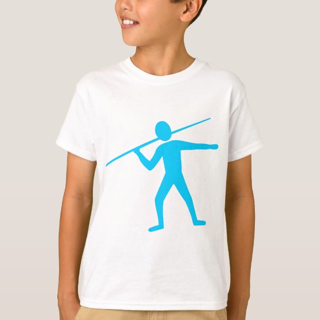 Javelin Trower - Sky Blue T-Shirt (Front)