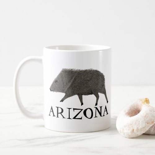 Javelina ARIZONA Desert Wild Animal Peccary Nature Coffee Mug