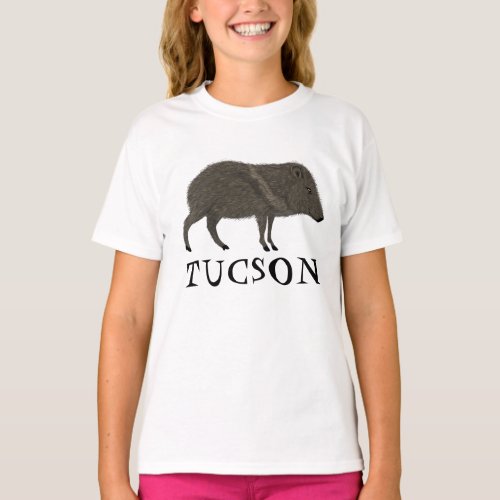 Javelina TUCSON Desert Wild Animal Peccary Nature T_Shirt