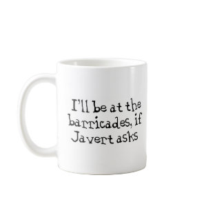 javert Les Miserables Coffee Mug