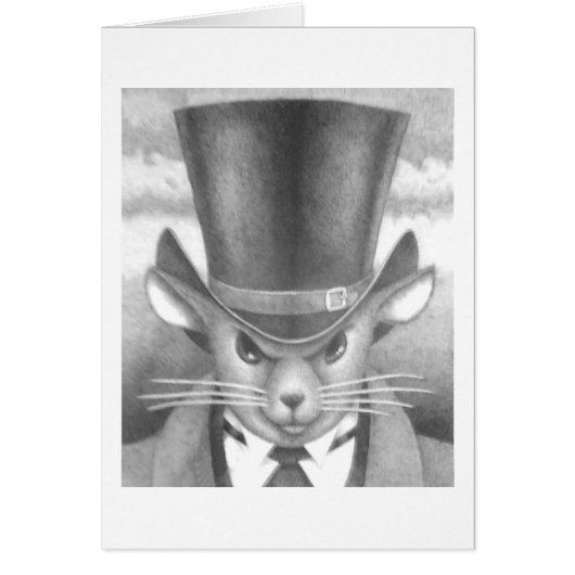 "Javert Mouse" from "Les Mouserables" Cards (Front)