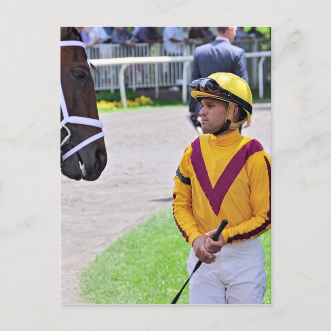 Javier Castellano & Elena's Strike Postcard (Front)