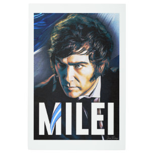 Javier Milei Presidente Argentina 2023 Metal Art