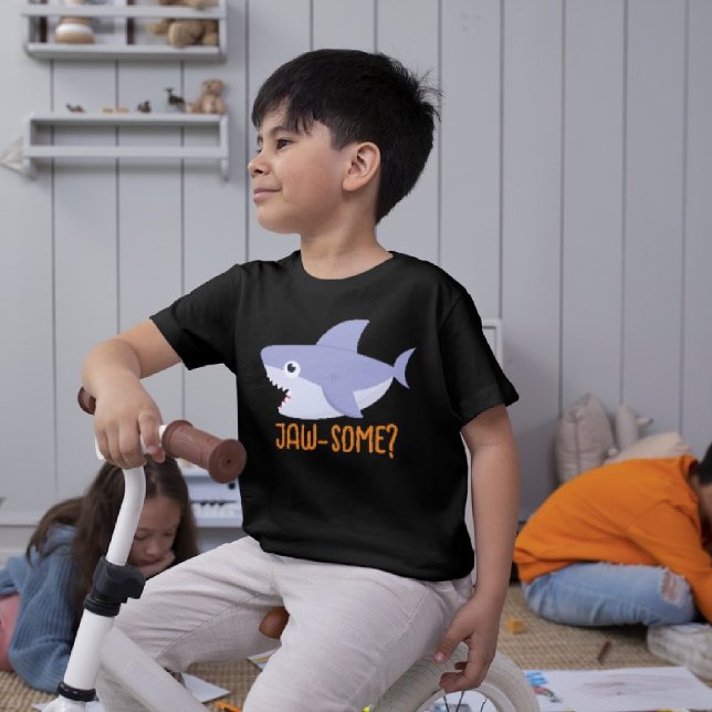 "Jaw-some" Shark , Shark Lovers Gift For T-Shirt (Creator Uploaded)