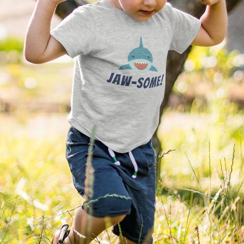 Jaw_some Shark Toddler T_shirt