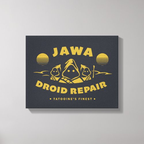 Jawa Droid Repair Logo Canvas Print