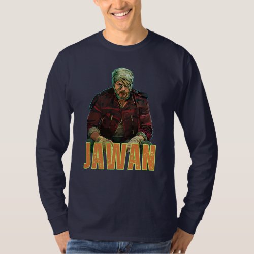Jawan Movie l Shahrukh Khan Fan Club l King Khan T_Shirt