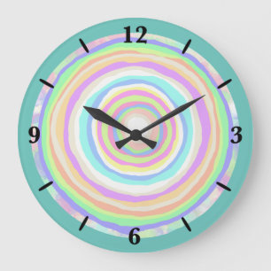 Jawbreaker Slice Candy Large Clock