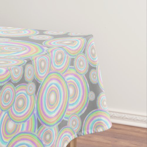 Jawbreaker Slice Candy Seamless Pattern Tablecloth