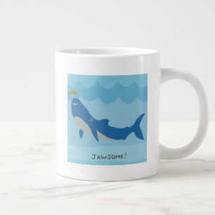 Jawesome Shark Giant Coffee Mug