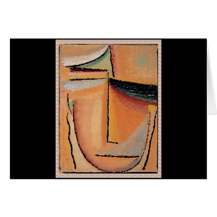 Jawlensky Abstract Head 1928 Cards