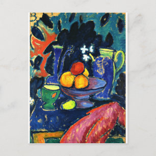 Jawlensky - Still Life with Jug Postcard