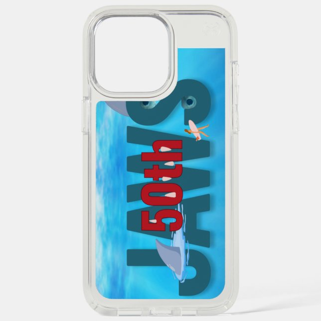 JAWS Beach Towel Speck iPhone Case (Front)