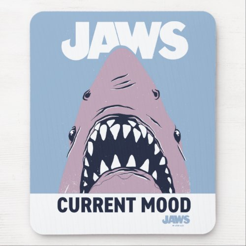 Jaws Illustration Current Mood Mouse Pad