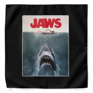 Jaws Movie Poster Logo on Women's Bandana